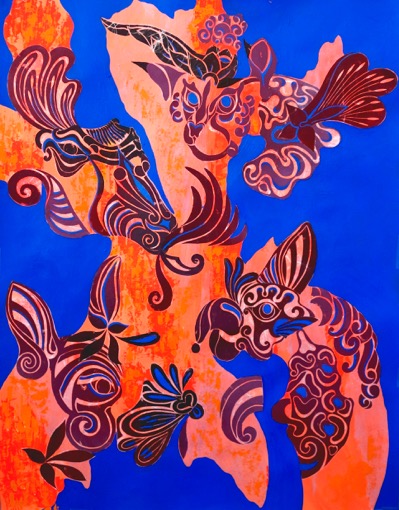 Joyful — 25 × 32 inches